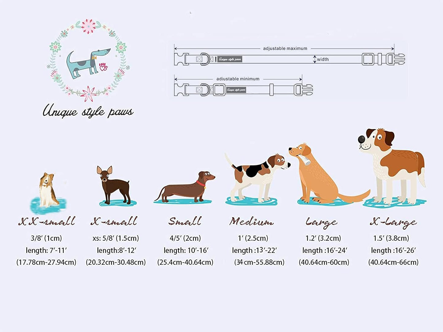 Unique Style Paws Halloween Day Dog Collar with Bow Line Pumpkin Cotton Dog Collars for Small Medium Large Dogs