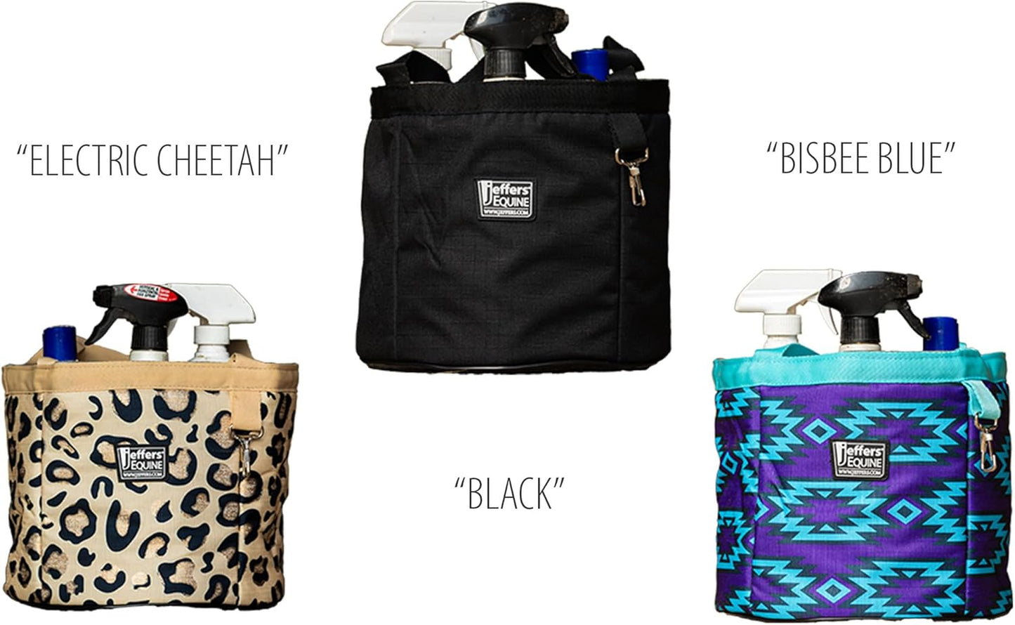 Jeffers Expression Grooming Tote | Electric Cheetah