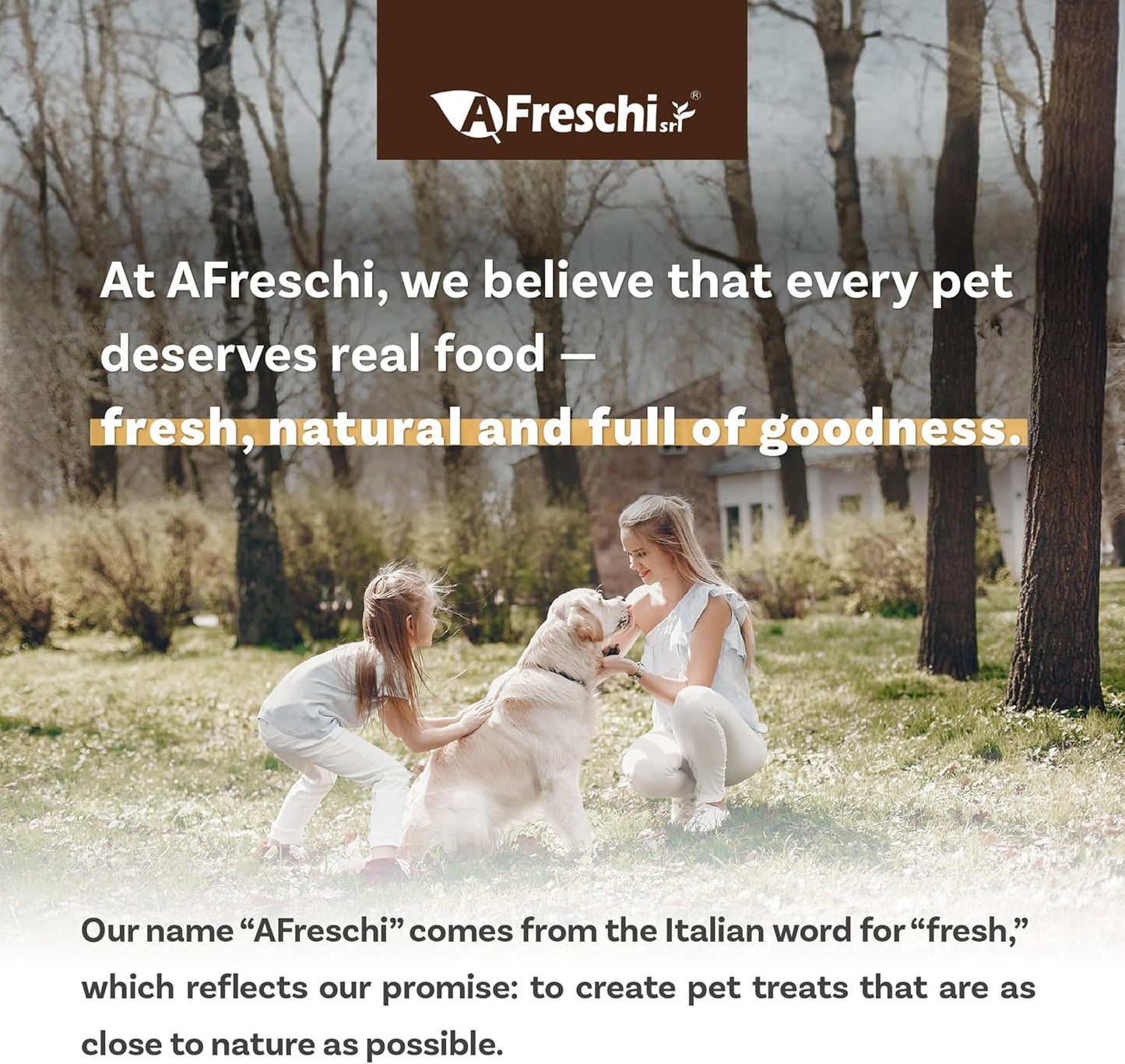AFreschi Air-Dried Dog Food Turkey Recipe 2.2 lb, All-Natural, Complete & Balanced, Single-Animal Protein, Grain-Free, High-Protein, Limited Ingredients