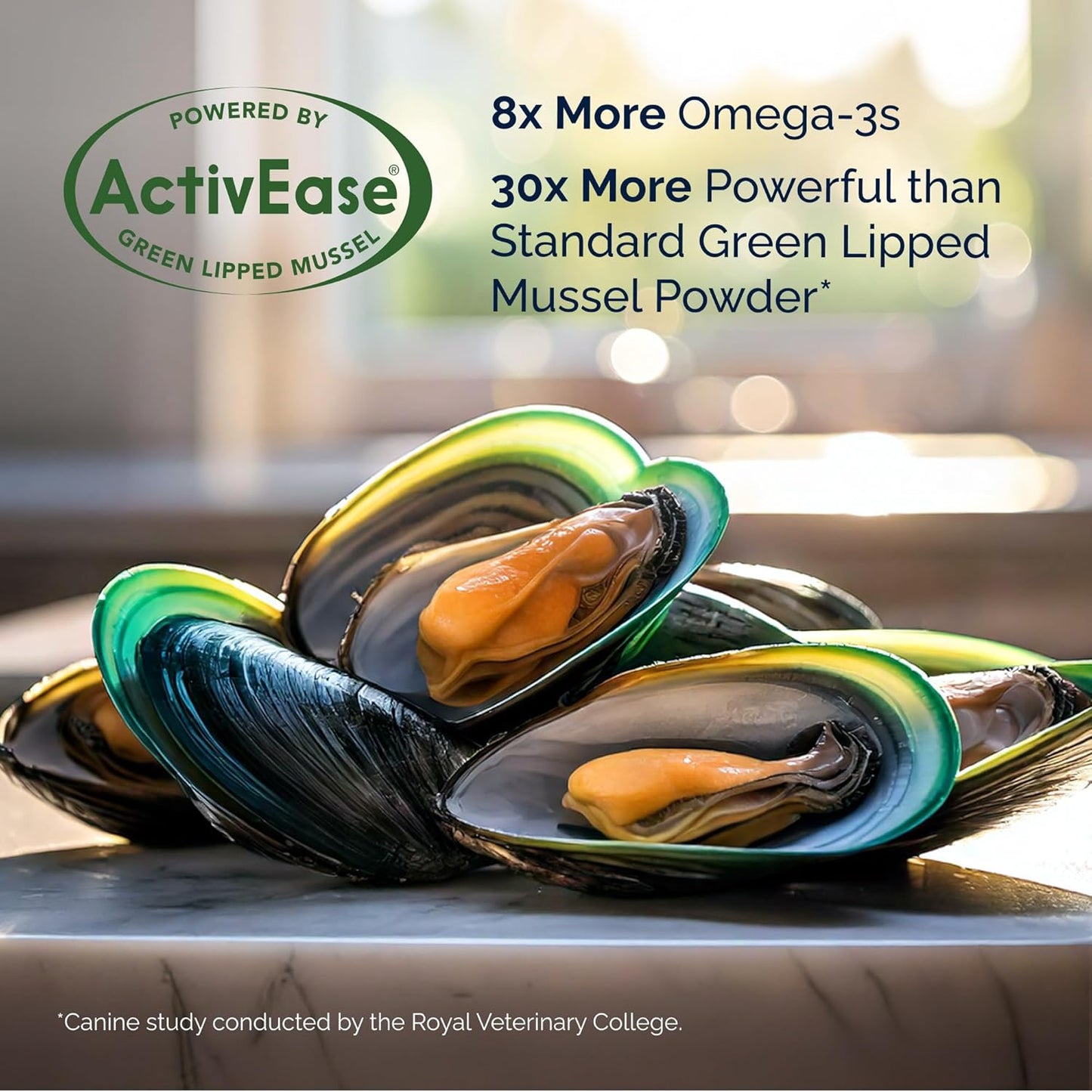 YuMOVE Hip & Joint Supplement for Dogs with Glucosamine, Hyaluronic Acid, Green Lipped Mussel & Omega 3 Joint Supplement - Regular or Advanced Strength (120ct, Chewable Tablets)