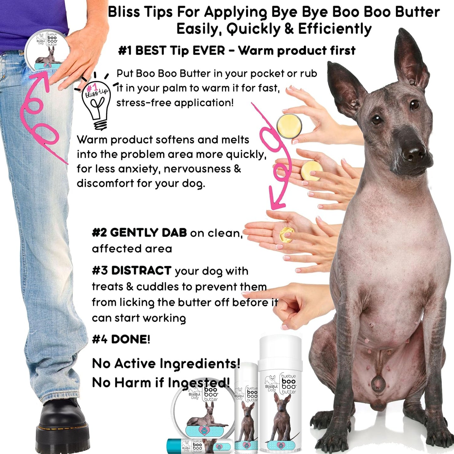 The Blissful Dog Xoloitzcuintli Boo Butter, 4 oz