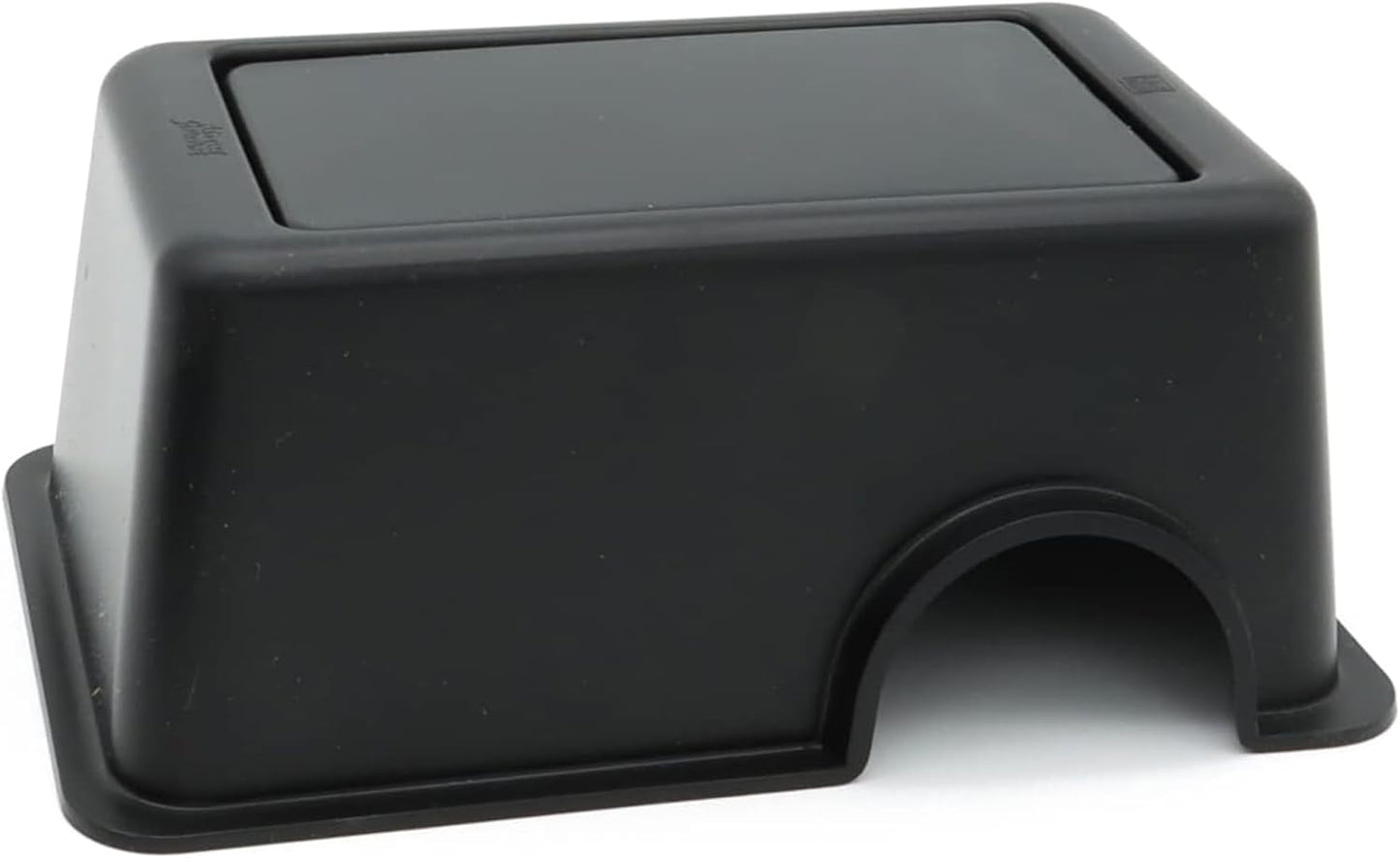 Reptile Hide Box Snake Hide Feel Secure and Safe, Gecko Hide (Black, Small 4 Pcs)