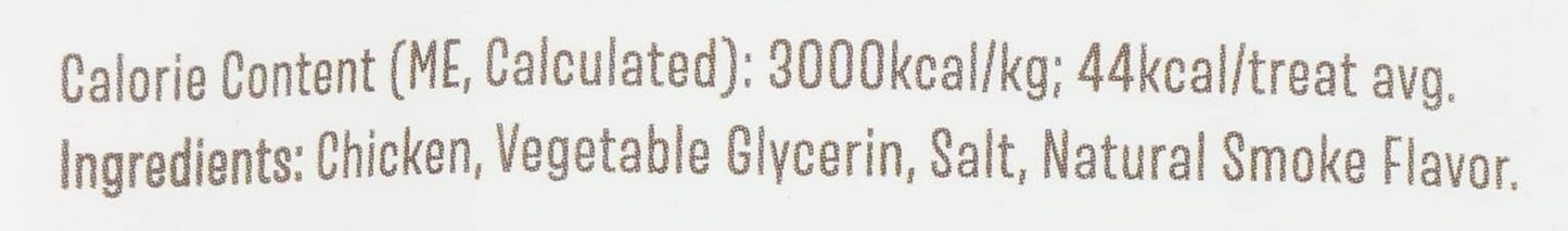 Whole Paws, Grain-Free Jerky Dog Treats, Smoked Chicken Recipe, 5 Ounce