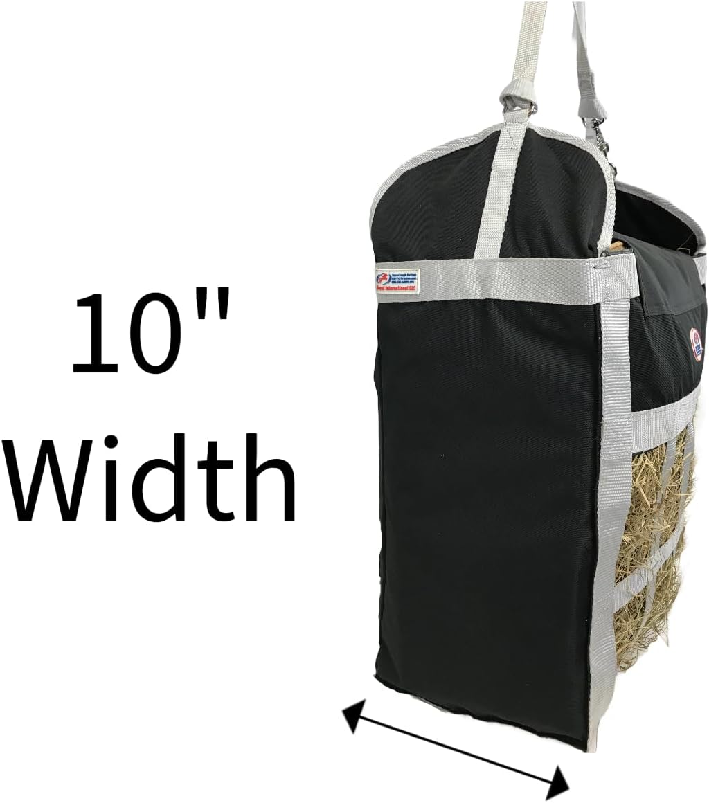 Derby Originals Top Load Hay Bag with Super Tough Bottom and 6 Month Warranty (Red/Black)