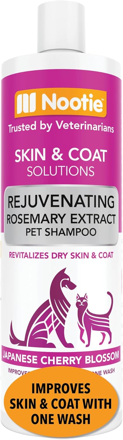 Nootie - Pet Shampoo for Sensitive Skin - Revitalizes Dry Skin & Coat - Natural Ingredients - Gentle Dog Shampoo - Cleans & Conditions