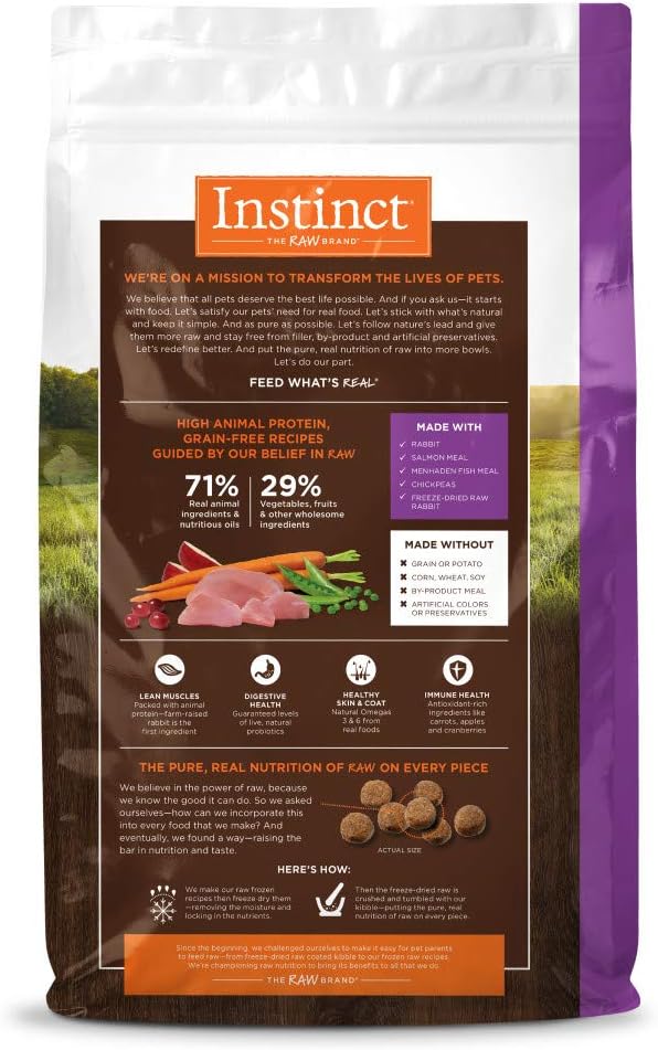 Original Rabbit Dry Dog Food, 20 lb. Bag