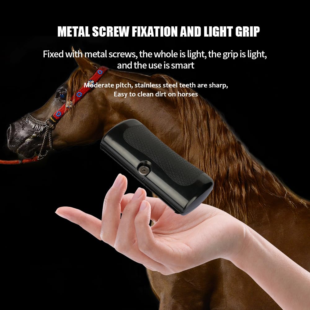 MAXIMILIAN Deshedding Brush for Dogs Cats Horses Undercoat Tool for Large and Small Pets Comb Removes Loose Dirt Hair and Fur Professional Pet Groomer