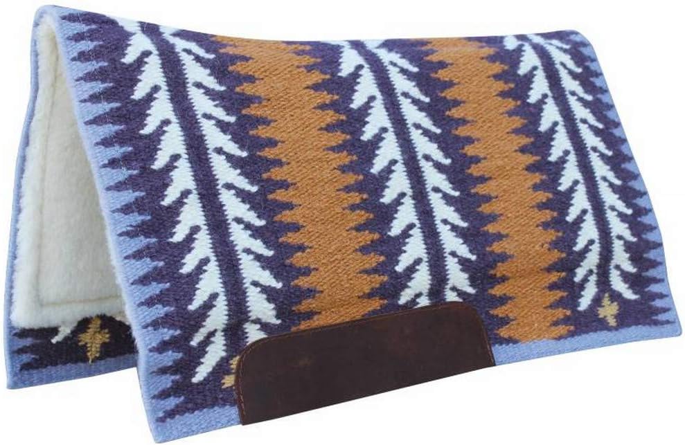 Professional's Choice Ventana Saddle Pad | 100% New Zealand Wool | 1" Felt & Foam Center