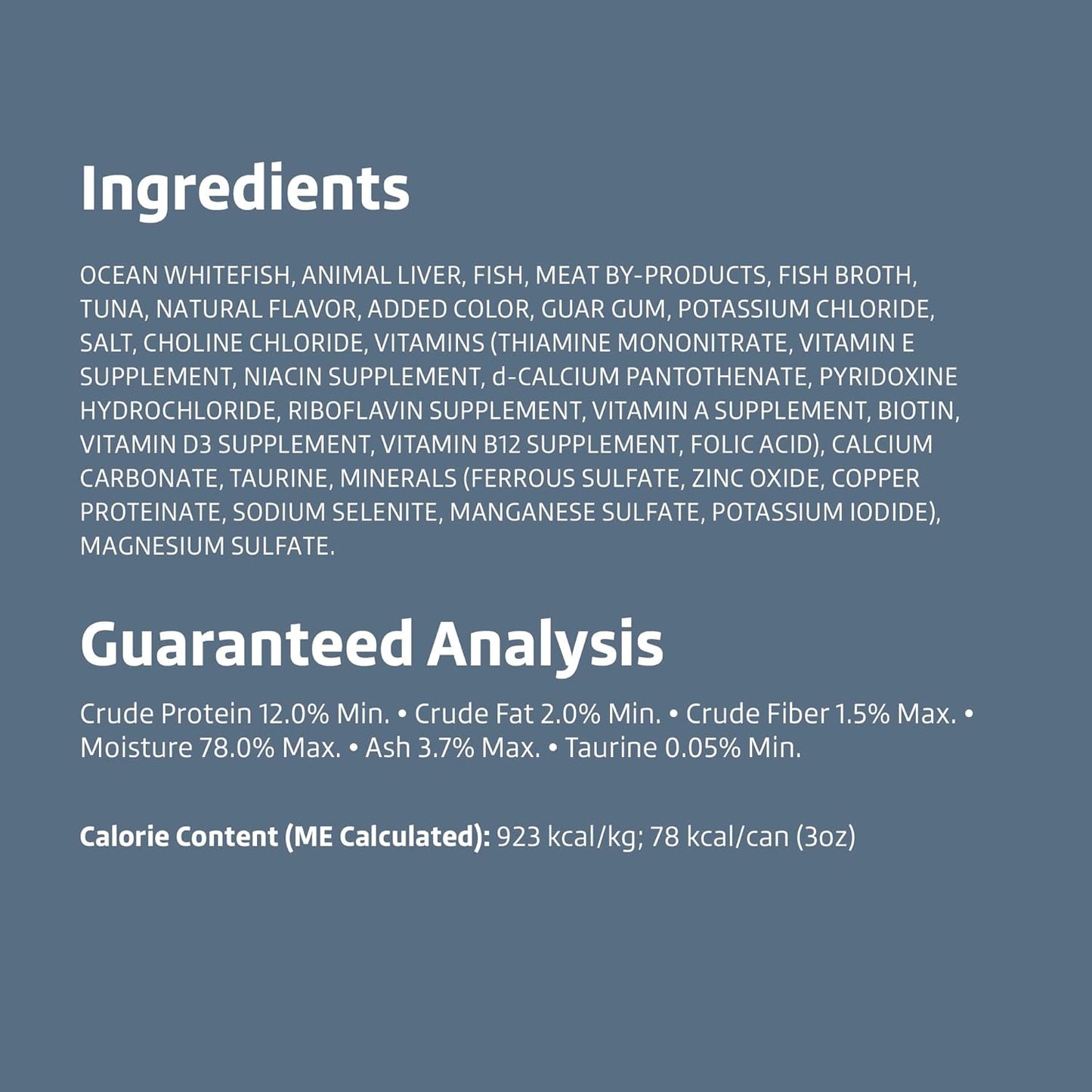 Amazon Brand - Wonder Bound Wet Cat Food, Pate, No Added Grain, (Whitefish & Tuna), 3 ounce (Pack of 24)