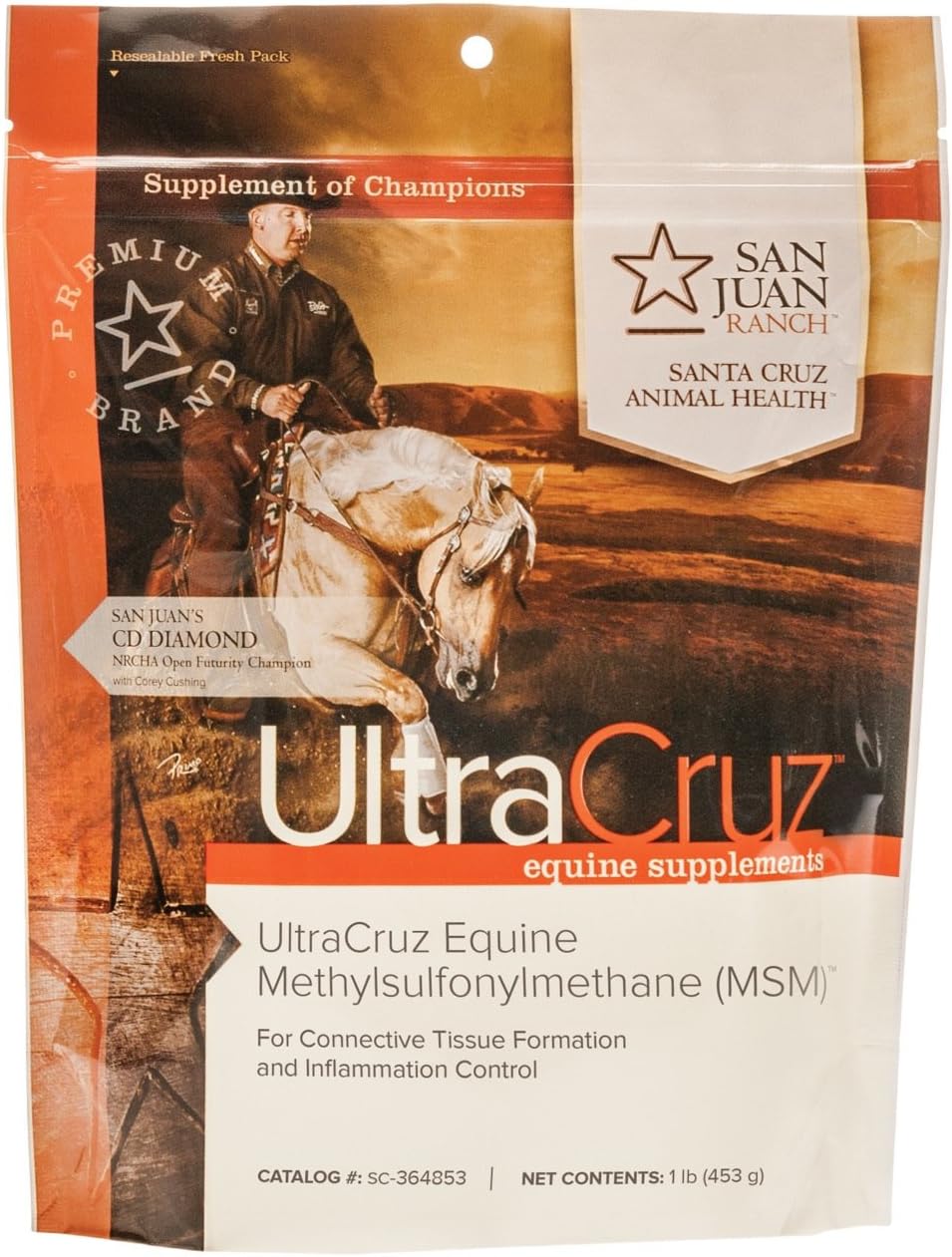 UltraCruz Equine MSM® Powder, 1 lb