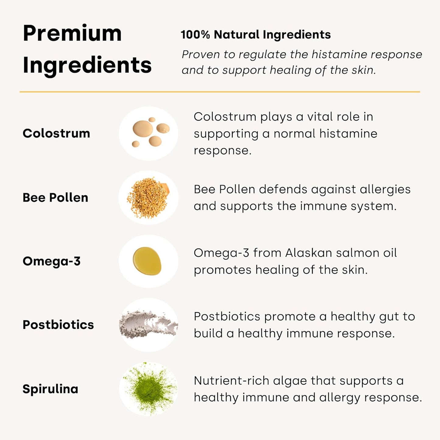 Kayode Itch & Allergy - Natural Dog Allergy Chews with Advanced Itch Relief. Premium Colostrum & Bee Pollen for Dog Allergies. Natural Alternative to Allergy Medicine