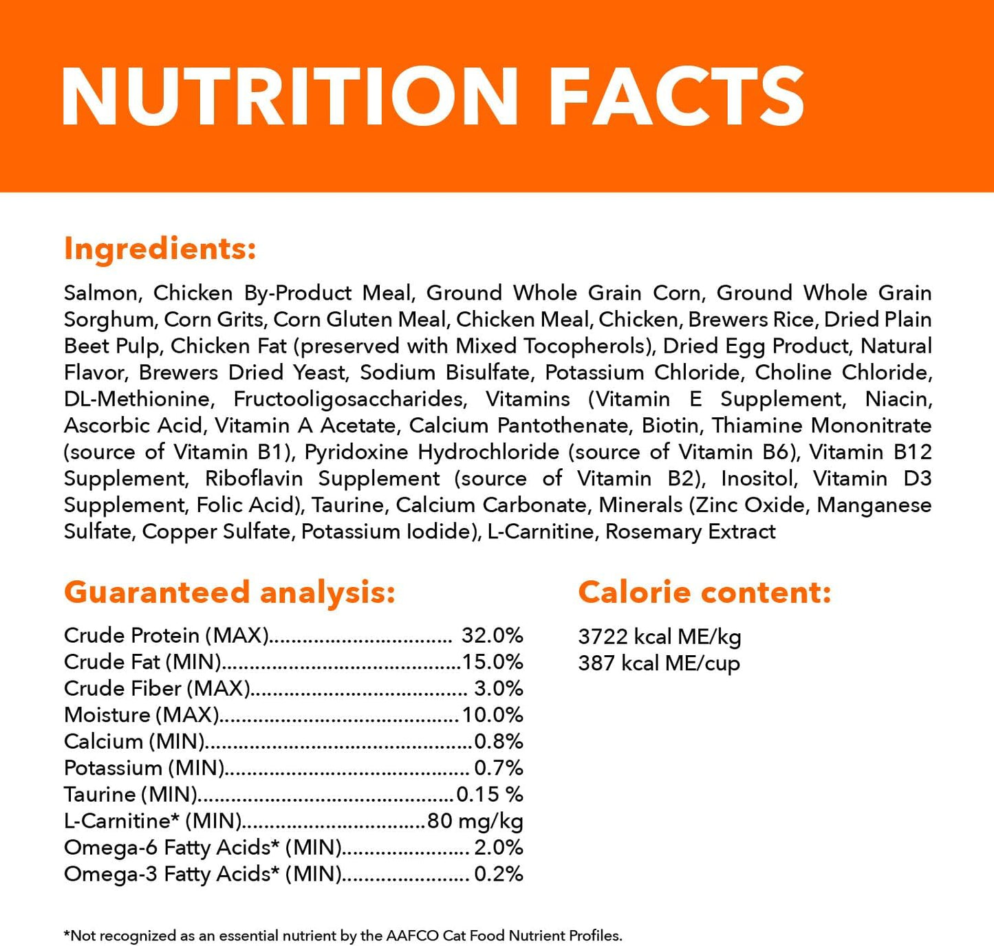 IAMS Proactive Health Adult Healthy Dry Cat Food with Real Salmon, 7 lb. Bag