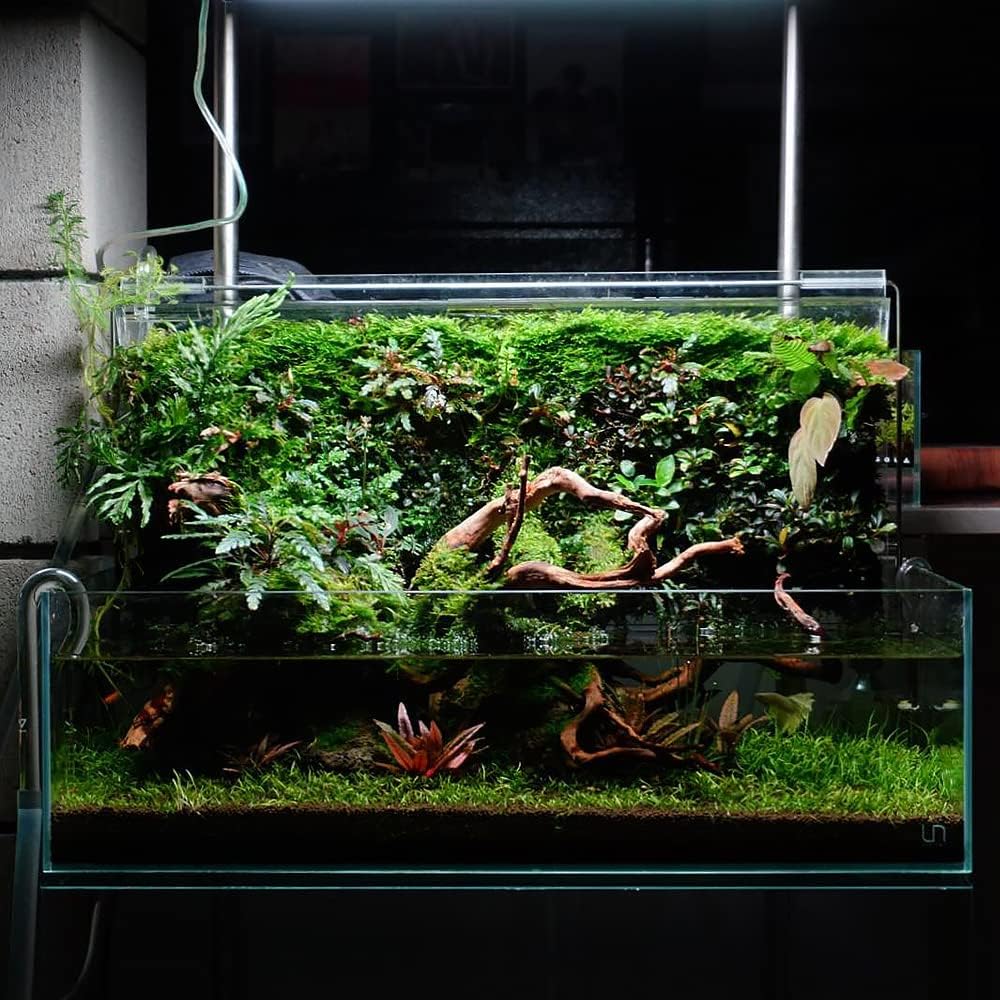 Ultum Nature Systems Controsoil - Freshwater Aqua Soil Substrate for Fish, Shrimp, Live Plant Propagation and Aquascaping - 6.8pH Low Ammonia, Volcanic Ash - Brown, Extra Fine (1 Liter | 2LB)