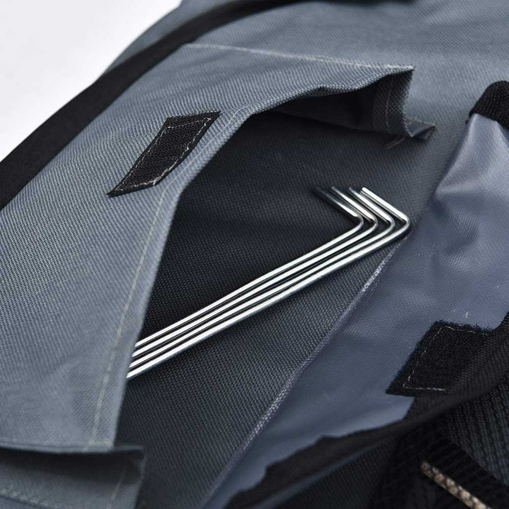 Amazon Basics Portable Soft Pet Dog Octagonal Travel Playpen, Large (45 x 45 x 24 inches), Grey