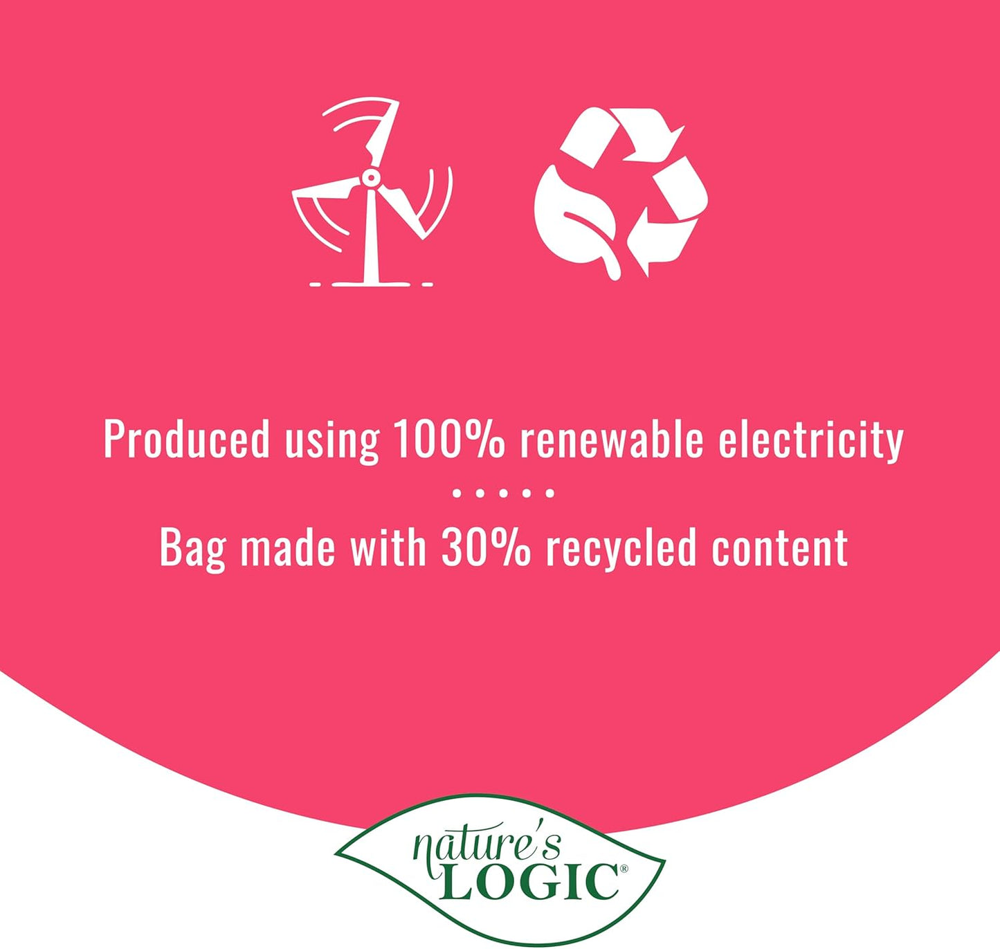 NATURE'S LOGIC Dry Dog Food - 100% Natural - No Synthetics - for All Ages, Sizes, Breeds - Free from Common Allergens, High Protein - Pork Meal Feast, 25lbs