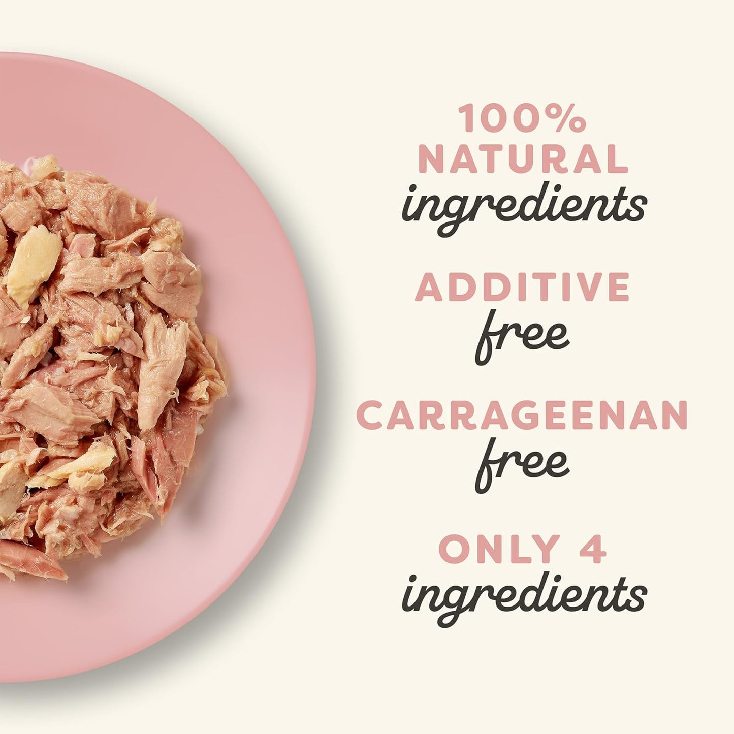 Applaws Natural Wet Cat Food in Broth, Limited Ingredient Canned Wet Cat Food, No Additives, Made with Natural Ingredients, Tuna Fillet with Salmon in Broth (24 x 2.47oz Cans)