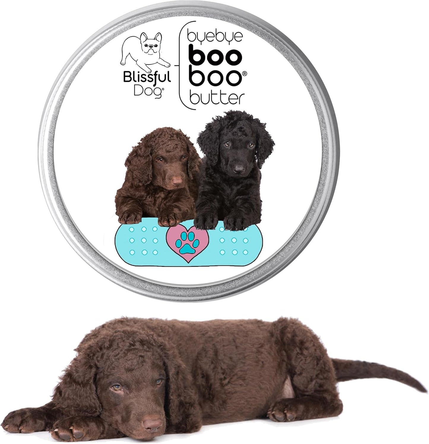 The Blissful Dog Curly-Coat Retriever Boo Boo Butter, 1-Ounce