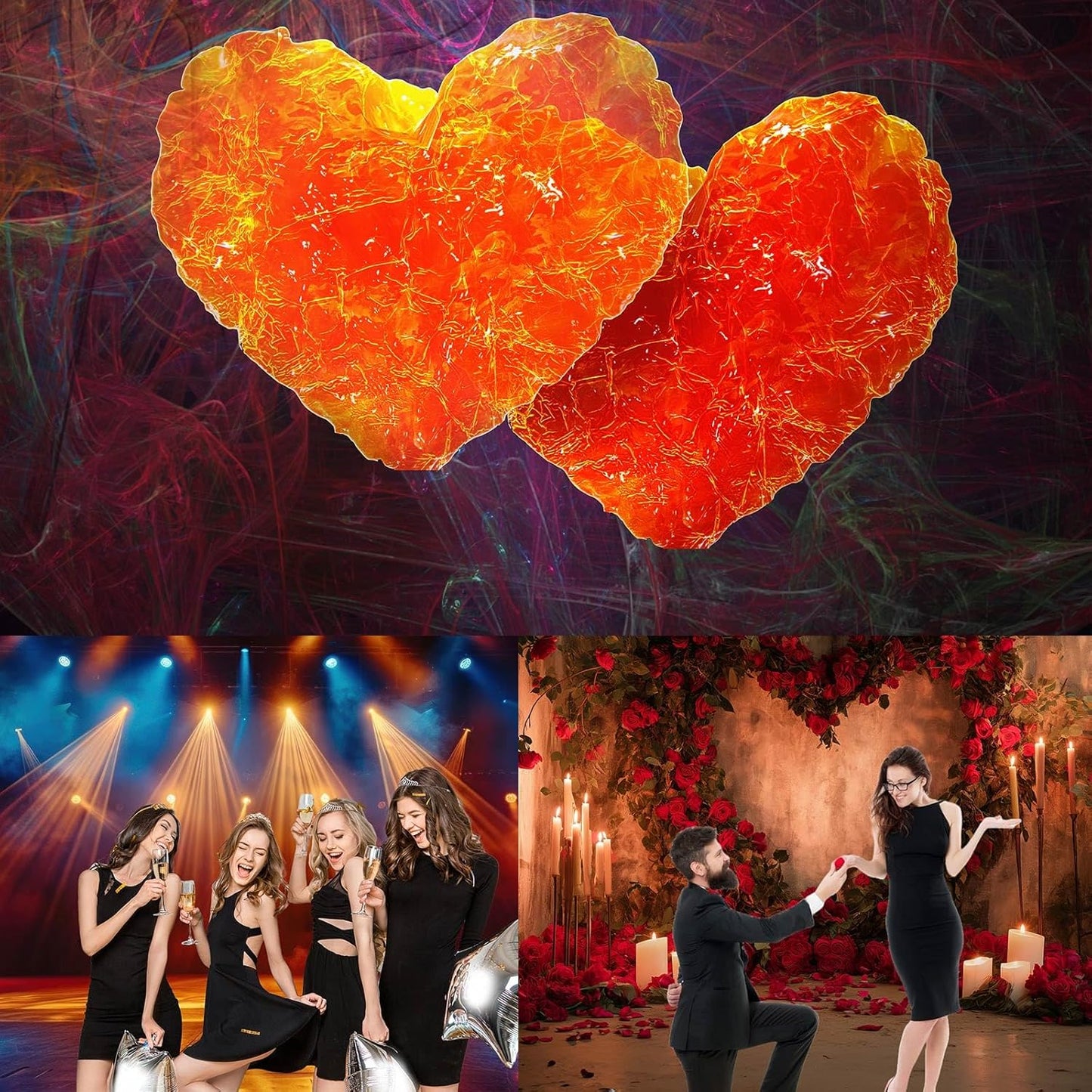 Cave Aquarium Background Underwater Cave with Light Beam Tranquil Stream Terrarium Background Mysterious Elegant Fantasy Tropical Plants Fish Tank Backdrop Wallpaper Poster Decorations Vinyl 72x18in