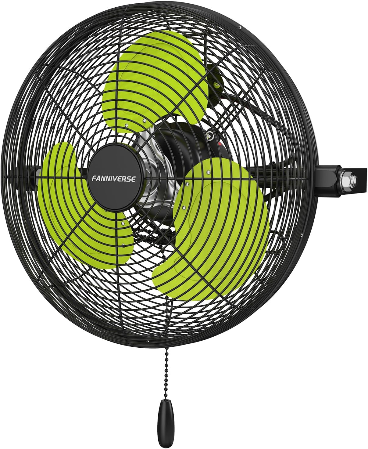 12 Inch Wall Fan Pro Series - Indoor High Velocity Wall Mount Fan for Commercial, Residential, Warehouse, Covered Patio, Shop, Garage, Barn, Gazebo 3 Speed 2800 CFM UL Safety Listed