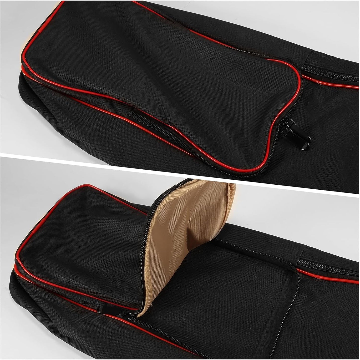 Asooll Horse Tail Extension,Horse Harness Bag,Black