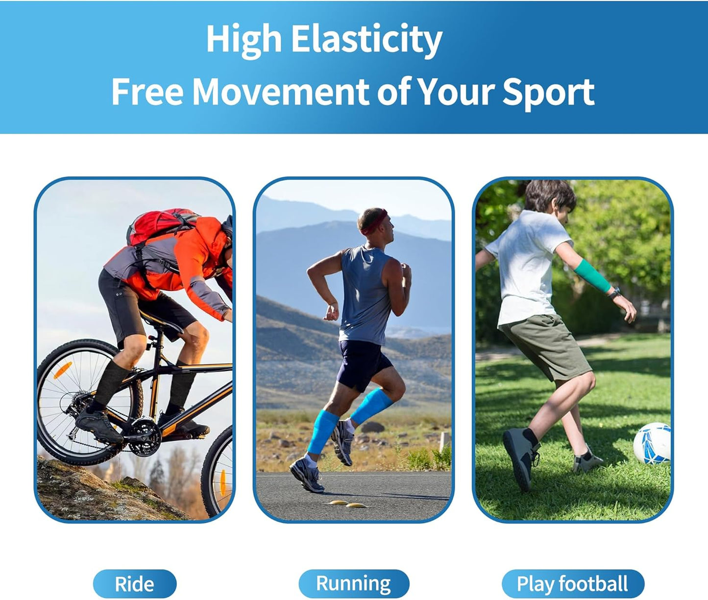 PHYTOP Self Adhesive Bandage Wrap 4 inches x 5 Yards, 12 Pack of Cohesive Tape for First Aid, Sports, Wrist and Ankle, Also for Horses & Dogs as Vet Wrap (Beige)