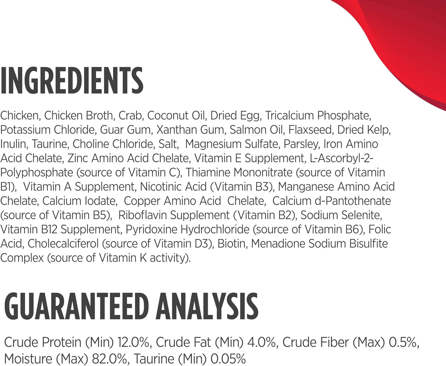 Nulo Finely Minced Chicken & Crab Flavor Wet Canned Cat Food, 6.0 Ounce (Pack of 8)