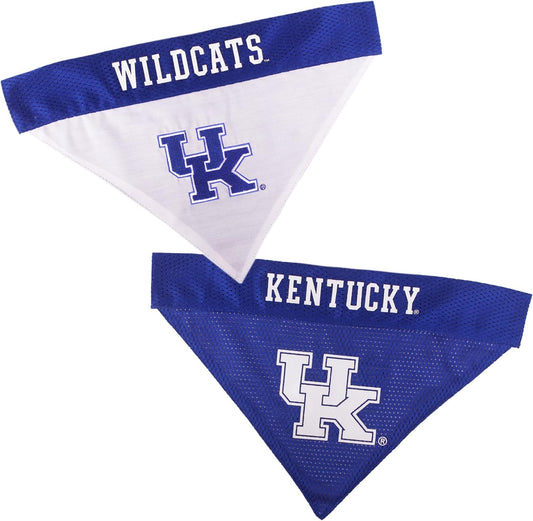 Pets First Collegiate Pet Accessories, Reversible Bandana, Kentucky Wildcats Size XX-Large
