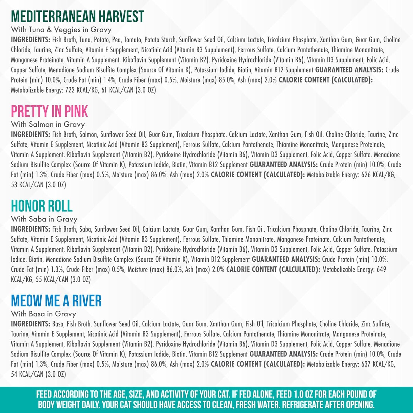 Weruva Truluxe Cat Food, Variety Pack, Trusurf, Wet Cat Food, 3Oz Cans (Pack of 24)