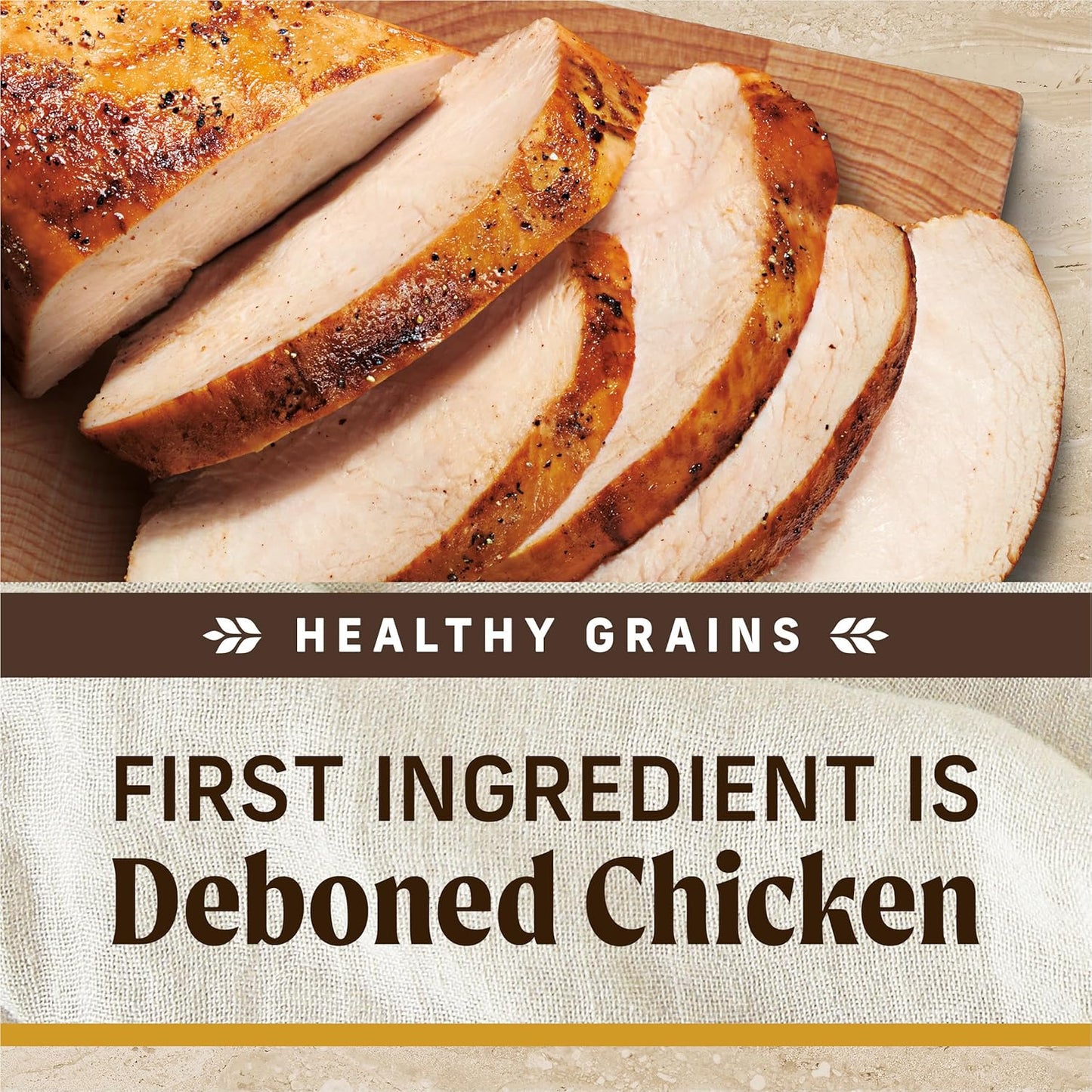 Merrick Healthy Grains Premium Adult Dry Dog Food, Wholesome and Natural Kibble with Chicken and Brown Rice - 33.0 lb. Bag